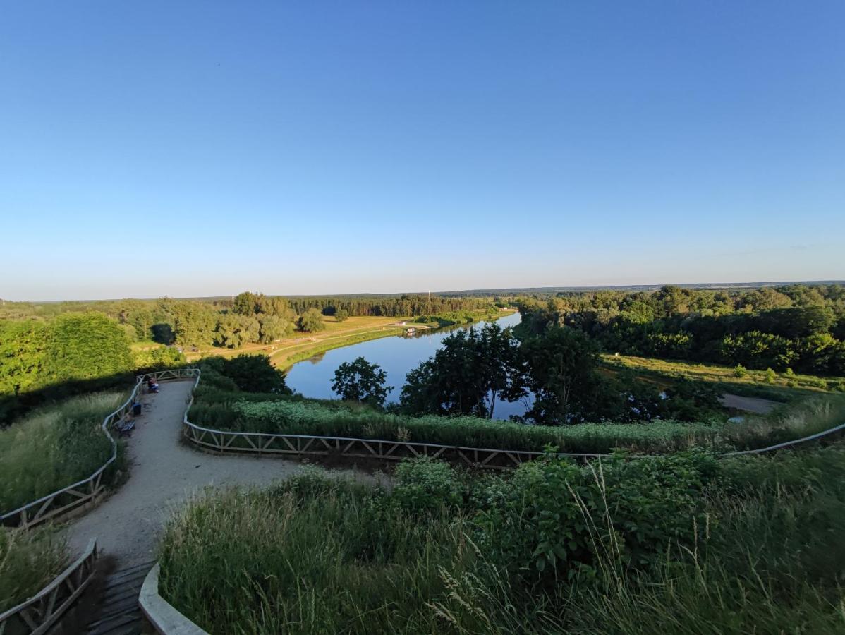 Bug Na Skarpie - Domek Wypoczynkowy Z Jacuzzi I Kominkiem Drohiczyn Exterior foto